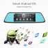 This 4G Car DVR comes with a Full HD front camera as well as a sufficient parking camera  It runs on Android and supports 66 channel GPS navigation system 