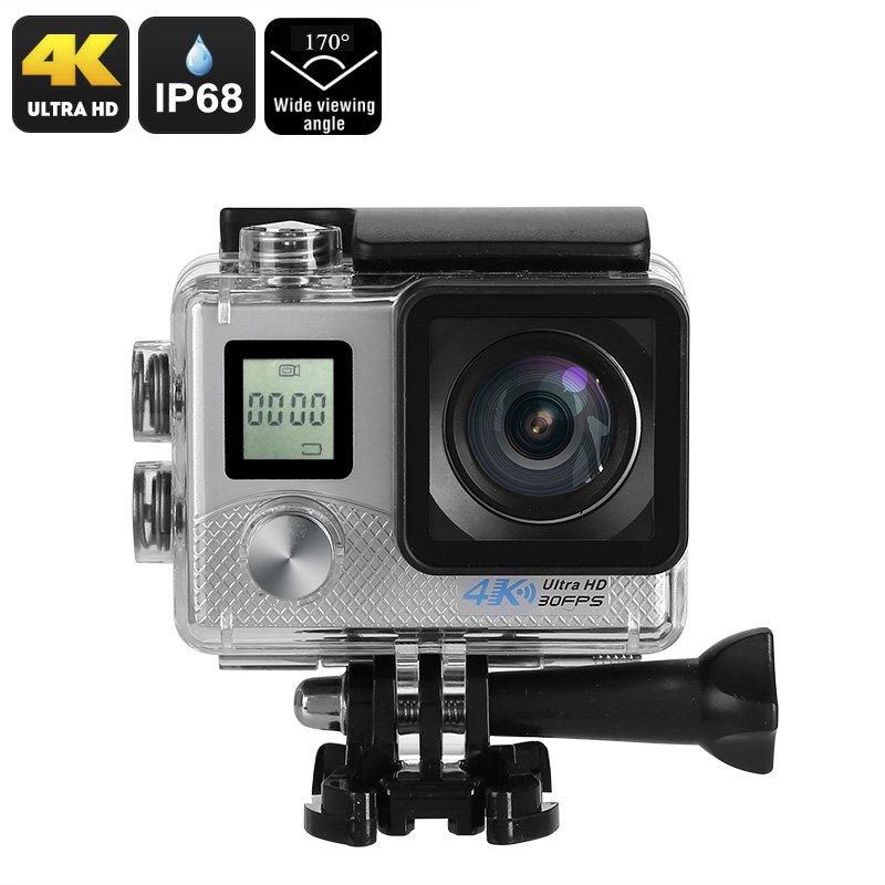 4K Sports Action Camera (Silver)