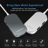 This 5 in 1 USB C hub features three USB 3 0  1 USB C  and 1 HDMI output that supports the ultra fast transfer of 4K media files 