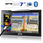This 7 inch high definition touchscreen GPS navigator with FM transmitter and Bluetooth functionality is the future of navigation and multimedia on the go 