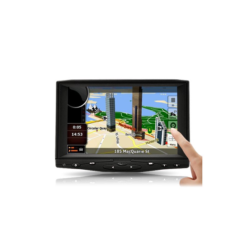 7 Inch Car LCD Monitor with HDMI, AV and VGA