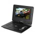 This 9 Inch Portable DVD Player allows you to watch your favorite movies  listen to FM radio  play games  and watch analog TV at any given moment 