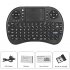 This 91 key portable mini keyboard lets you easily control your PC or smart TV from afar  It features a QWERTY layout  mousepad and game controller 