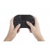 This 91 key portable mini keyboard lets you easily control your PC or smart TV from afar  It features a QWERTY layout  mousepad and game controller 