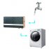 This Active Oxygen Laundry Purifier allows you to fully clean your clothes without the need of any traditional sanitizers or softeners  