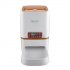 This Automatic Pet Feeder holds up to 6L of dry food  Manually adjust the service size and time of feeding  Perfect pet gadget for busy dog owners  