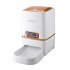 This Automatic Pet Feeder holds up to 6L of dry food  Manually adjust the service size and time of feeding  Perfect pet gadget for busy dog owners  
