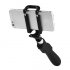 This Automatic Selfie Stick can be fully controlled via the buttons found on its handle  It supports both iOS and Android phones through Bluetooth 3 0 