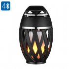 This Bluetooth speaker comes with a yellow LED light that creates a fire like effect  Thanks to this  it sets a romantic atmosphere while enjoying your songs 