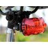 This CREE LED Bike Light set lets you head out after dark safe and secure  Coming with a head strap this LED light can additionally be used as a Headlight  