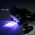 This CREE LED headlight features 5 bright LED lights  It comes with two Blue ray lights that offer a great solution during hunting and fishing trips  