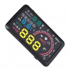 This Car HUD System allows you to pimp up your ride and increase your road safety simultaniously  Check driving speed and fuel levels from your front windscreen