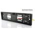 This Car Rear view Camera easily installs onto the back your vehicle for a crystal clear and wide angle display of everything behind you