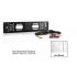 This Car Rear view Camera easily installs onto the back your vehicle for a crystal clear and wide angle display of everything behind you
