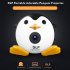 This DLP Mini Projector supports 1080p media  Thanks to its unique penguin design  it is the perfect accessory for your child s bedroom 