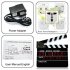 This Digital Alarm Clock displays time in a 24 hour format  which is complete even up to seconds and deci seconds  Cool Film Director Clapperboard Alarm Clock