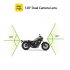 This Dual Camera Motorcycle DVR comes with two waterproof cameras and a 2 Inch display  Its 0 3MP CMOS sensor treats you with crisp 720p footage  