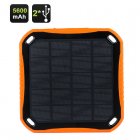 This Dual USB Solar Power Bank comes with a 5600mAh battery and features a dual USB output for extra convenience 