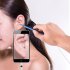 This Ear Cleaning Scoop comes with a built in micro HD camera and 6 LED lights with adjustable brightness  Multifunctional health gadget for nose  mouth  ears