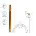 This Ear Cleaning Scoop comes with a built in micro HD camera and 6 LED lights with adjustable brightness  Multifunctional health gadget for nose  mouth  ears