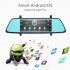 This FHD Car DVR comes with a front camera and rear view parking camera  It furthermore supports 3G  GPS  and runs on an Android OS 