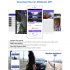 This FHD Car DVR comes with a front camera and rear view parking camera  It furthermore supports 3G  GPS  and runs on an Android OS 