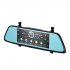 This FHD Car DVR comes with a front camera and rear view parking camera  It furthermore supports 3G  GPS  and runs on an Android OS 