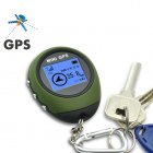 This GPS receiver   location finder  a k a  PG03 mini GPS   displays geographic coordinates  velocity   altitude and can record distance   mileage traveled  