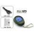 This GPS receiver   location finder  a k a  PG03 mini GPS   displays geographic coordinates  velocity   altitude and can record distance   mileage traveled  