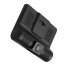 This HD Car DVR Kit comes with a total of 3 cameras that include an HD front camera and rear view parking camera  