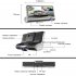 This HD Car DVR Kit comes with a total of 3 cameras that include an HD front camera and rear view parking camera  