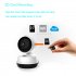 This HD IP camera features a 1 4 inch 1MP CMOS sensor that produces crisp 720p resolution at day and night thanks to IR cut and 10m night vision 
