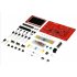 This Handheld Oscilloscope comes in the form of a DIY kit  It features 1 channel  supports 50Vpk input  and a 0   200 KHz bandwidth 