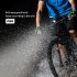 This IP65 waterproof 1000 lumen flashlight lights up all that lies ahead of you in a 250m range  It features a massive 18650mAh battery for hours of light 
