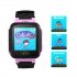 This Kid s watch phone supports phone calls  messages  games  and GPS location tracking  It furthermore comes with a white list feature and digital fence 