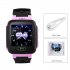 This Kid s watch phone supports phone calls  messages  games  and GPS location tracking  It furthermore comes with a white list feature and digital fence 