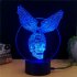 This LED Black Hawk Knight with 7 different light colors and 2 lighting modes   making it the perfect gift to all hard rock and bikers memorabilia lovers 
