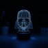 This LED Darth Vader light features 7 different light colors and 2 lighting modes   making it the perfect gift to all Star Wars lovers out there 