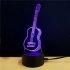 This LED Guitar light has 7 different colors and 2 lighting modes   making it the perfect gift to all acoustic guitar music lovers out there 