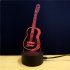 This LED Guitar light has 7 different colors and 2 lighting modes   making it the perfect gift to all acoustic guitar music lovers out there 