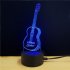 This LED Guitar light has 7 different colors and 2 lighting modes   making it the perfect gift to all acoustic guitar music lovers out there 