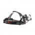 This LED Head torch features 5CREE T6 LEDs that bring a blinding 2800 lumens of light and can illuminate wherever you look without tying up your hands