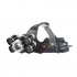 This LED Head torch features 5CREE T6 LEDs that bring a blinding 2800 lumens of light and can illuminate wherever you look without tying up your hands