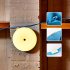 This LED Night Light comes with a zero touch smart sensor to adjust the brightness  It supports up to 325 lumens to bring forth an abundance of light 