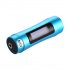 This MP3 player lets you enjoy music while swimming or doing water sports  It features an FM radio with an OLED display  8 GB internal storage  and IPX 8 rating