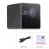 This Mini DLP Projector supports 1080p movie files  It comes with a 950mAh battery and brings forth a massive 70 Inch projection display  