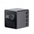 This Mini DLP Projector supports 1080p movie files  It comes with a 950mAh battery and brings forth a massive 70 Inch projection display  