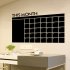 This Month Calendar Blackboard Decoration Wall Sticker Internet Cafe Study Computer Desk Background Decal 60   92cm