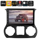 This One DIN Android Media Player for the Jeep Wrangler comes with a beautiful 10 2 Inch HD Display on which to enjoy media and GPS navigation 