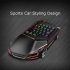 This One Handed Game Keyboard comes with 29 RGB backlit keys  It has a full metal design and features a comfortable wrist pad  